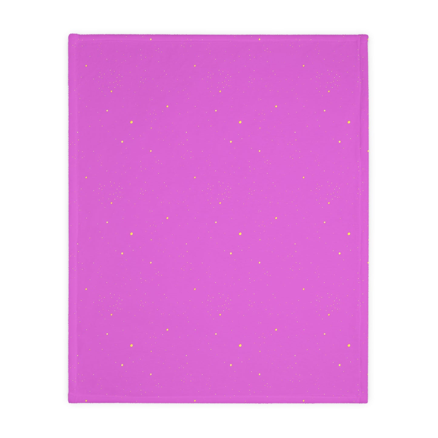 Belly Love throw blanket, Magenta on Black