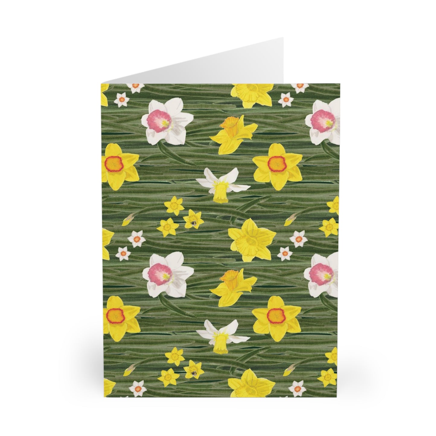 Dense Daffodil Forest Greeting Cards (5 Pack)