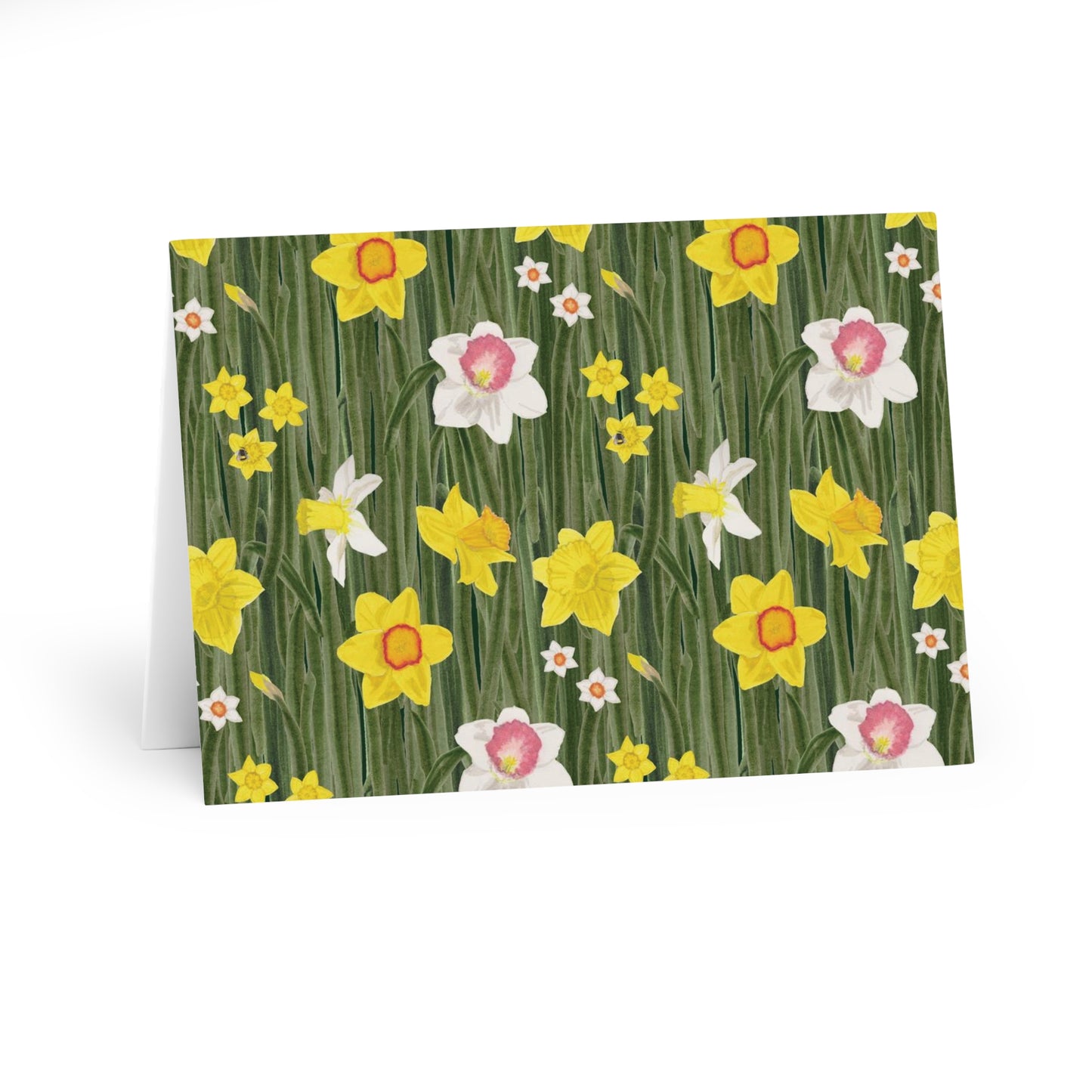 Dense Daffodil Forest Greeting Cards (5 Pack)