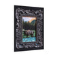 Tiny Bison in an ornate frame