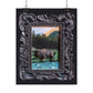 Tiny Bison in an ornate frame