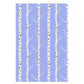 Crisp Air Wrapping Paper: Aspen Trunks Periwinkle